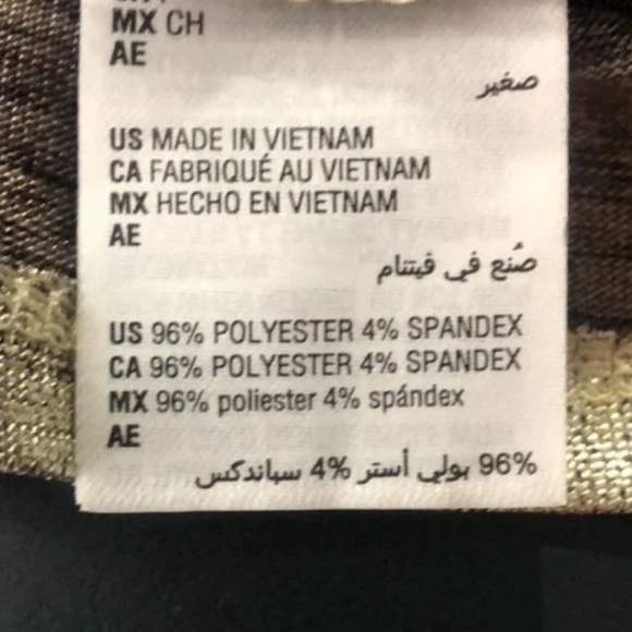 🪩NWT TIME TO SHINE JMC GOLD SPACE WOMEN’S XL RHINESTONE ACCENT PARTY GLAM SHIRT! - Picture 3 of 4